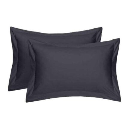 Egyptian Cotton Oxford Pillowcases black