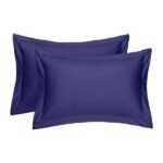 Navy Blue Egyptian Oxford Pillowcases