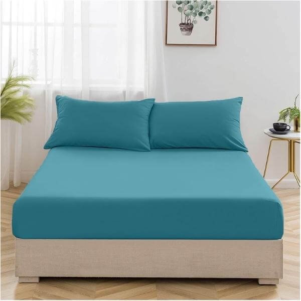 Egyptian Cotton Fitted Sheet - Teal